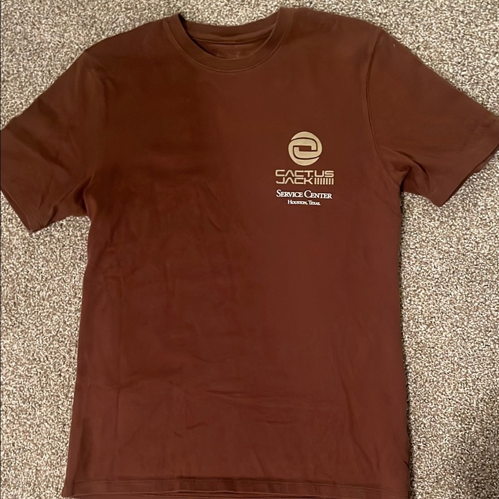 Nike Brown Short Sleeve Travis scott X Nike collab